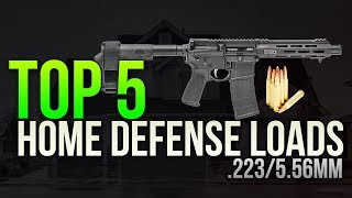 Top 5 Home Defense 223556mm Loads [upl. by Ardnasak]