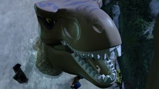 LEGO Jurassic World Walkthrough Part 8 The Hunted The Lost World [upl. by Nairrot]