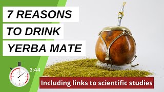 HEALTH BENEFITS OF YERBA MATE  7 Reasons to Drink Yerba Mate [upl. by Idissac]