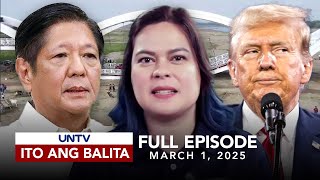 UNTV Ito Ang Balita Weekend Edition  March 1 2025 [upl. by Alisan44]