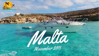 Trip to Malta in November travel video guide Best Places filmed  HD [upl. by Archy326]