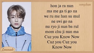 NCT U  Know Now Easy Lyrics [upl. by Etan]