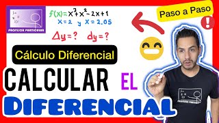 ✅​INCREMENTOS y DIFERENCIALES  𝘽𝙞𝙚𝙣 𝙀𝙭𝙥𝙡𝙞𝙘𝙖𝙙𝙤😎​🫵​💯​  Cálculo Diferencial [upl. by Nussbaum]