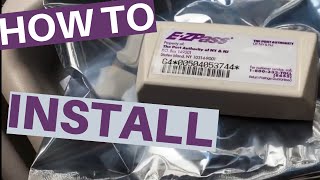 How To Mount  EZPass Installation ANY STATE  EZ Pass [upl. by Ayatan]