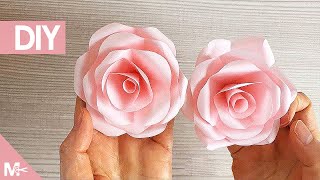 ► Cómo hacer una FLOR de PAPEL en 5 MINUTOS 😱🌺 [upl. by Deanna]