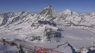 Webcam Zermatt  Matterhorn Glacier Paradise [upl. by Allenrad292]