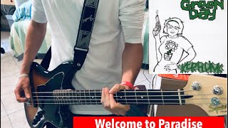 Green Day  Welcome to Paradise Bass Cover Kerplunk Version HQHD [upl. by Atinuaj]