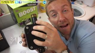 How to boost mains water HomeBoost review [upl. by Idalla]