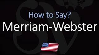 How to Pronounce Merriam Webster CORRECTLY [upl. by Brenn299]