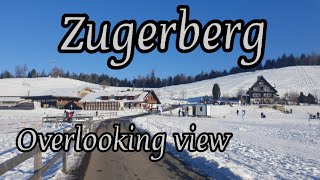 OVERLOOKING ZUGERBERG SWITZERLAND 4K [upl. by Atiloj366]