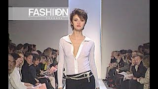 NARCISO RODRIGUEZ Fall 2000 Milan  Fashion Channel [upl. by Onder]