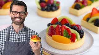 The BEST Fruit Tart Recipe [upl. by Anawot484]