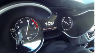 Alfa Romeo Stelvio 20 280 cv accelerazione 0100 kmh Q4 [upl. by Ahsirat]