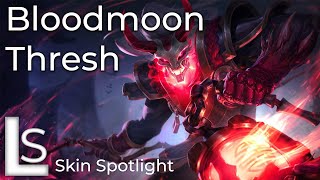 Blood Moon Thresh  Skin Spotlight  Blood Moon Collection  League of Legends [upl. by Schuster212]