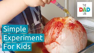 Melting Ice With Salt  Simple Science for Kids [upl. by Adriane]