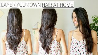 I cut my wifes hair  How to Trim Womens Hair [upl. by Drannek]